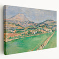 Impressionist Landscape Wall Art – Mont Sainte-Victoire by Cézanne