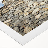 Rolled canvas artwork showcasing a stunning landscape with a majestic castle, rich in detail and vibrant colors, perfect for home decor and art enthusiasts.