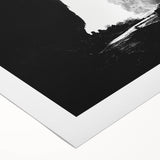 Rolled canvas artwork showcasing a vibrant landscape scene with intricate cave formations, designed for wall decor and delivered in a protective tube for easy display.