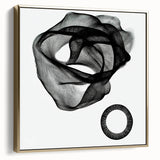 Modern Monochrome Bedroom Wall Art – Black and White Canvas