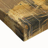 Golden Nautical Office Wall Art – Modern Corporate Decor