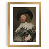 Baroque Portrait Art - Historical Antique Print for Elegant Wall Décor