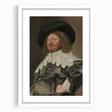 Baroque Portrait Art - Historical Antique Print for Elegant Wall Décor