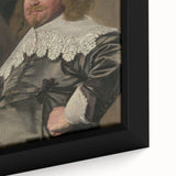 Baroque Portrait Art - Historical Antique Print for Elegant Wall Décor