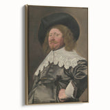 Baroque Portrait Art - Historical Antique Print for Elegant Wall Décor