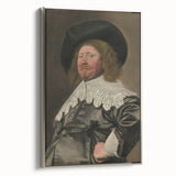 Baroque Portrait Art - Historical Antique Print for Elegant Wall Décor