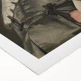 Baroque Portrait Art - Historical Antique Print for Elegant Wall Décor