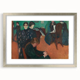 Expressionist Art: "Death in the Sickroom" Modern Expressionism Wall Art