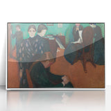 Expressionist Art: "Death in the Sickroom" Modern Expressionism Wall Art