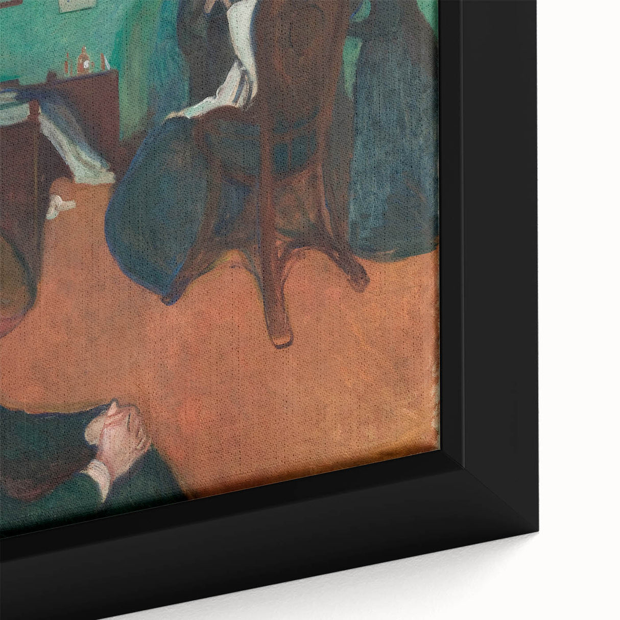 Expressionist Art: "Death in the Sickroom" Modern Expressionism Wall Art