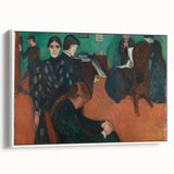 Expressionist Art: "Death in the Sickroom" Modern Expressionism Wall Art
