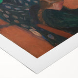 Expressionist Art: "Death in the Sickroom" Modern Expressionism Wall Art