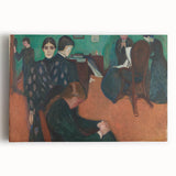 Expressionist Art: "Death in the Sickroom" Modern Expressionism Wall Art