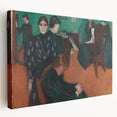 Expressionist Art: "Death in the Sickroom" Modern Expressionism Wall Art
