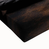 Large art featuring a black and white landscape painting of food dishes on stretched canvas, suitable for bedroom wall decor.