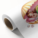 Personalized Kids Art - Mermaid Dreamland Girls Bedroom Decor