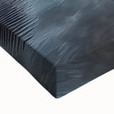 Close-up of a stretched canvas artwork depicting a serene landscape bridge, showcasing vibrant colors and intricate details. Ideal for home decor enthusiasts seeking nature-inspired wall art.