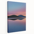 Vibrant stretched canvas artwork depicting a serene landscape of lush green fields under a bright blue sky, showcasing rich colors and intricate details ideal for home decor.