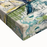 Modern Wall Art: Nautical Scene at Saint-Malo Harbor, Abstract Style