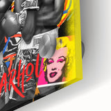 Basquiat & Warhol Pop Art Wall Art - Vibrant Duo Canvas Print