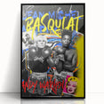 Basquiat & Warhol Pop Art Wall Art - Vibrant Duo Canvas Print
