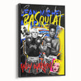 Basquiat & Warhol Pop Art Wall Art - Vibrant Duo Canvas Print