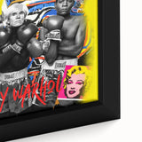 Basquiat & Warhol Pop Art Wall Art - Vibrant Duo Canvas Print