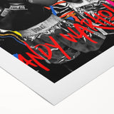 Basquiat & Warhol Pop Art Wall Art - Vibrant Duo Canvas Print