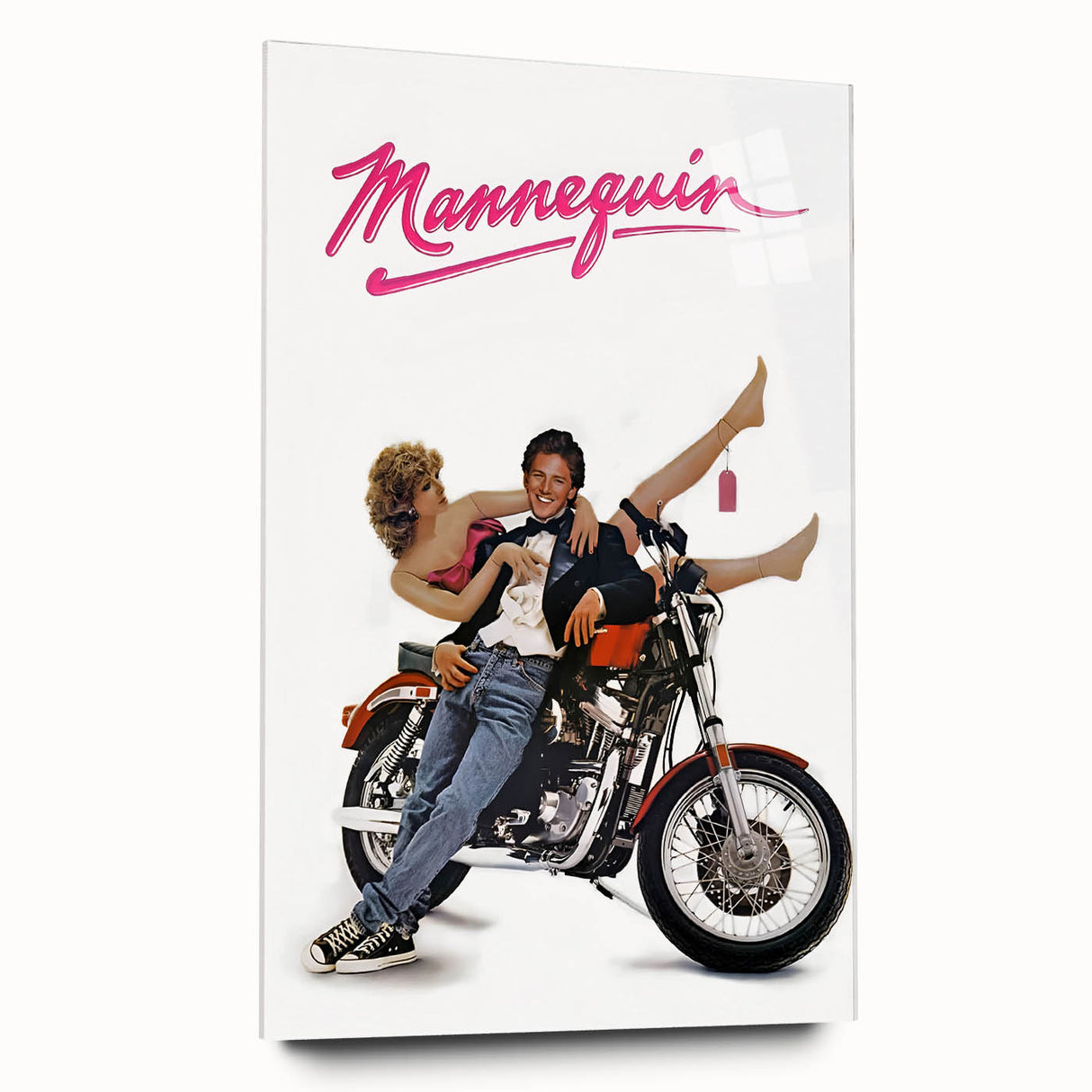 Retro Mannequin Poster Art - Vintage 80s Romantic Comedy Prints