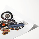 Retro Mannequin Poster Art - Vintage 80s Romantic Comedy Prints