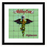 Mötley Crüe Dr. Feelgood Retro Wall Art – Vintage Canvas Print