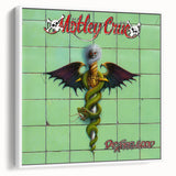 Mötley Crüe Dr. Feelgood Retro Wall Art – Vintage Canvas Print