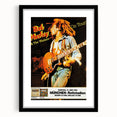 Vintage Bob Marley & The Wailers 1980 Concert Poster - Retro Music Art