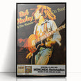 Vintage Bob Marley & The Wailers 1980 Concert Poster - Retro Music Art