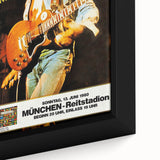 Vintage Bob Marley & The Wailers 1980 Concert Poster - Retro Music Art