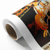 Vintage Bob Marley & The Wailers 1980 Concert Poster - Retro Music Art