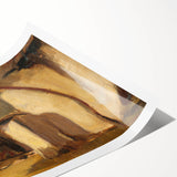 Rustic Realism Village Scene | Village Yard by Zolo Palugyay Print