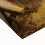 Rustic Realism Village Scene | Village Yard by Zolo Palugyay Print