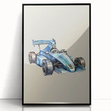 Race Car Wall Art - Boys Room Wall Art Kids Wall Art Prints