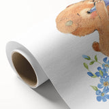 Curious Bear Nursery Wall Art - Framed Kids Room Decor