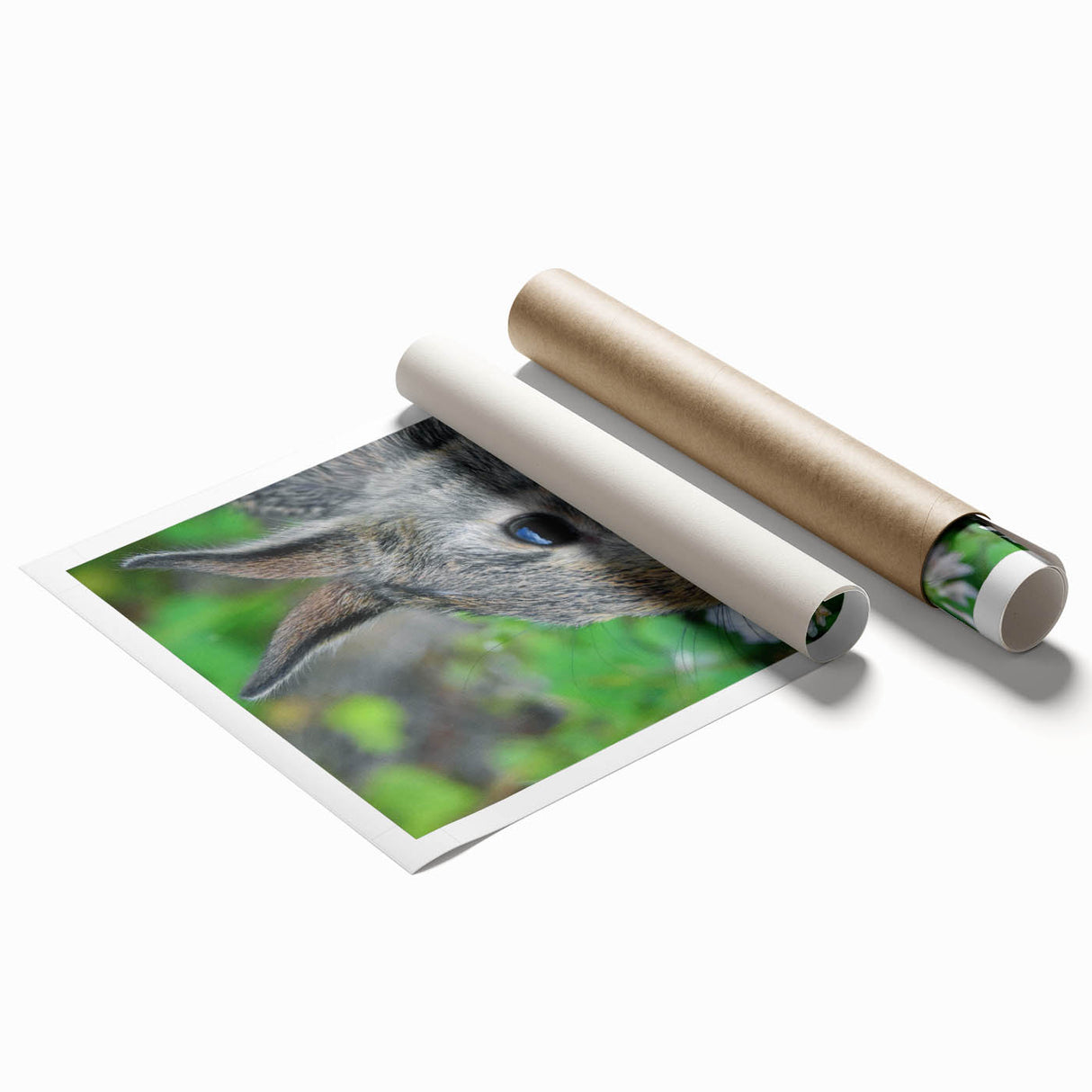 Extra large wall art featuring vibrant floral designs on a rolled canvas.