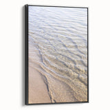 Black and white landscape art painting on framed canvas, depicting a vintage summer scene, ideal for bedroom decor.