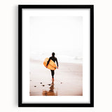 Extra large abstract art print featuring vibrant, textured colors on a black framed canvas, ideal for living room decor.