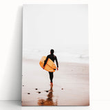 Large black and white abstract design on a stretched canvas, ideal for kitchen wall art or bedroom ambiance.