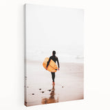 Large abstract canvas with swirls of orange and yellow, ideal for kitchen wall art.