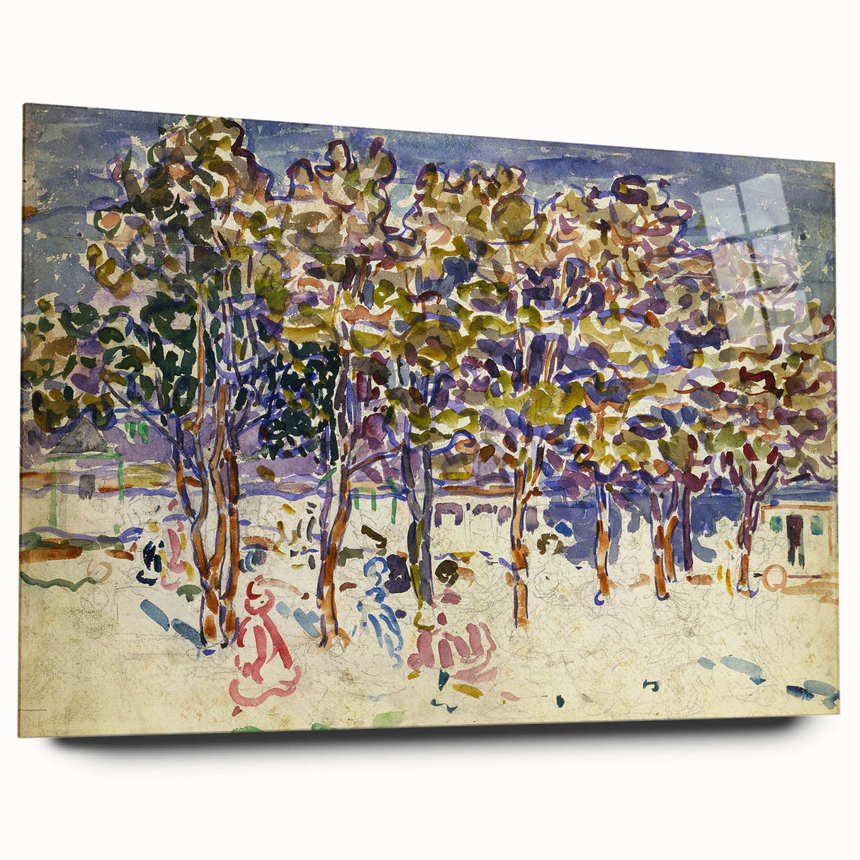 Impressionist Wall Art – Vibrant Trees by Maurice Prendergast