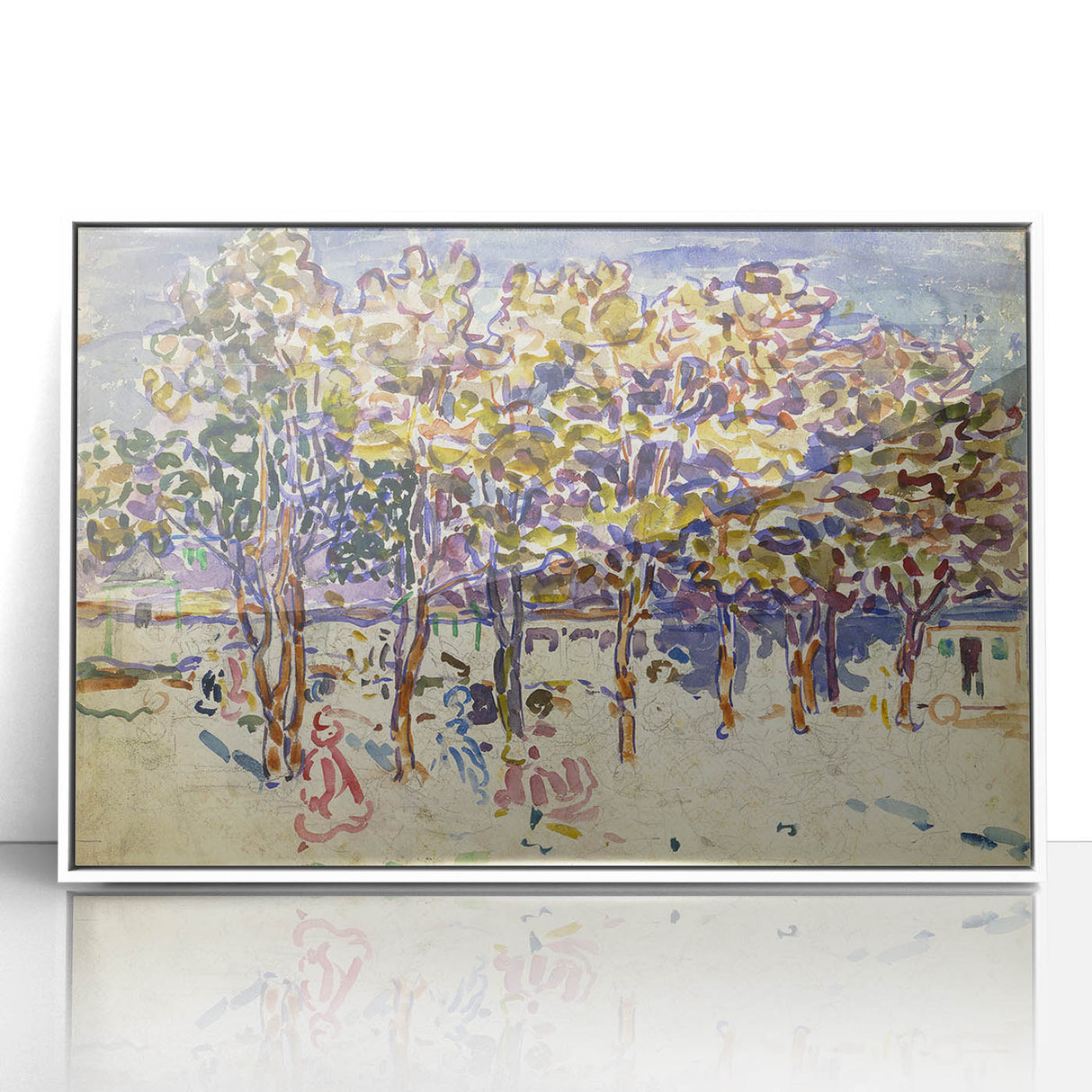 Impressionist Wall Art – Vibrant Trees by Maurice Prendergast
