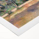 Impressionist River Scene Art – French Landscape Print