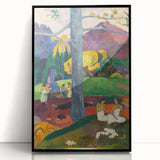 Mata Mua Modern Wall Art – Vibrant Tropical Decor