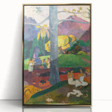 Mata Mua Modern Wall Art – Vibrant Tropical Decor